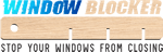 Window Blocker | Stop your window from closing during heavy winds Logo